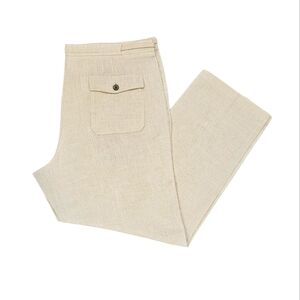 NWOT Tasso Elba Island Men's Cream Linen Pants